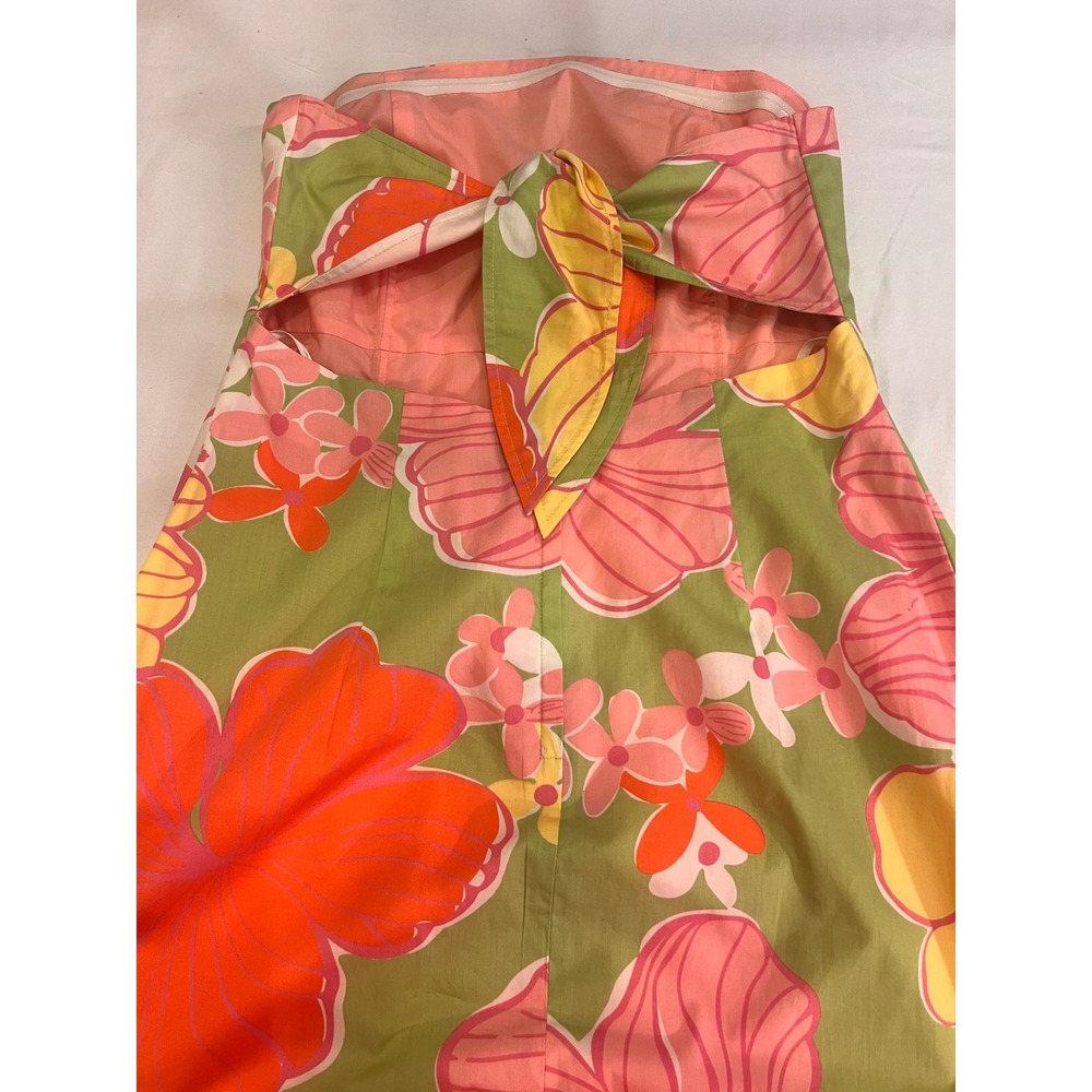 Vintage white label Lilly Pulitzer Sabrina dress in Bahama Mama size 12 - Picture 12 of 14